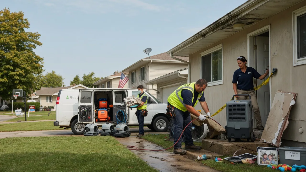 Water Damage Restoration in Dyer, IN near me